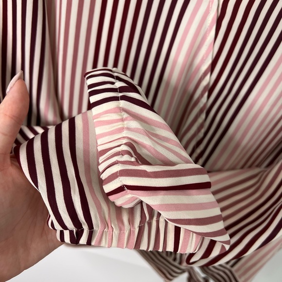 LOFT Striped Blouse - Picture 4 of 5